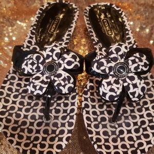 Coach sandals